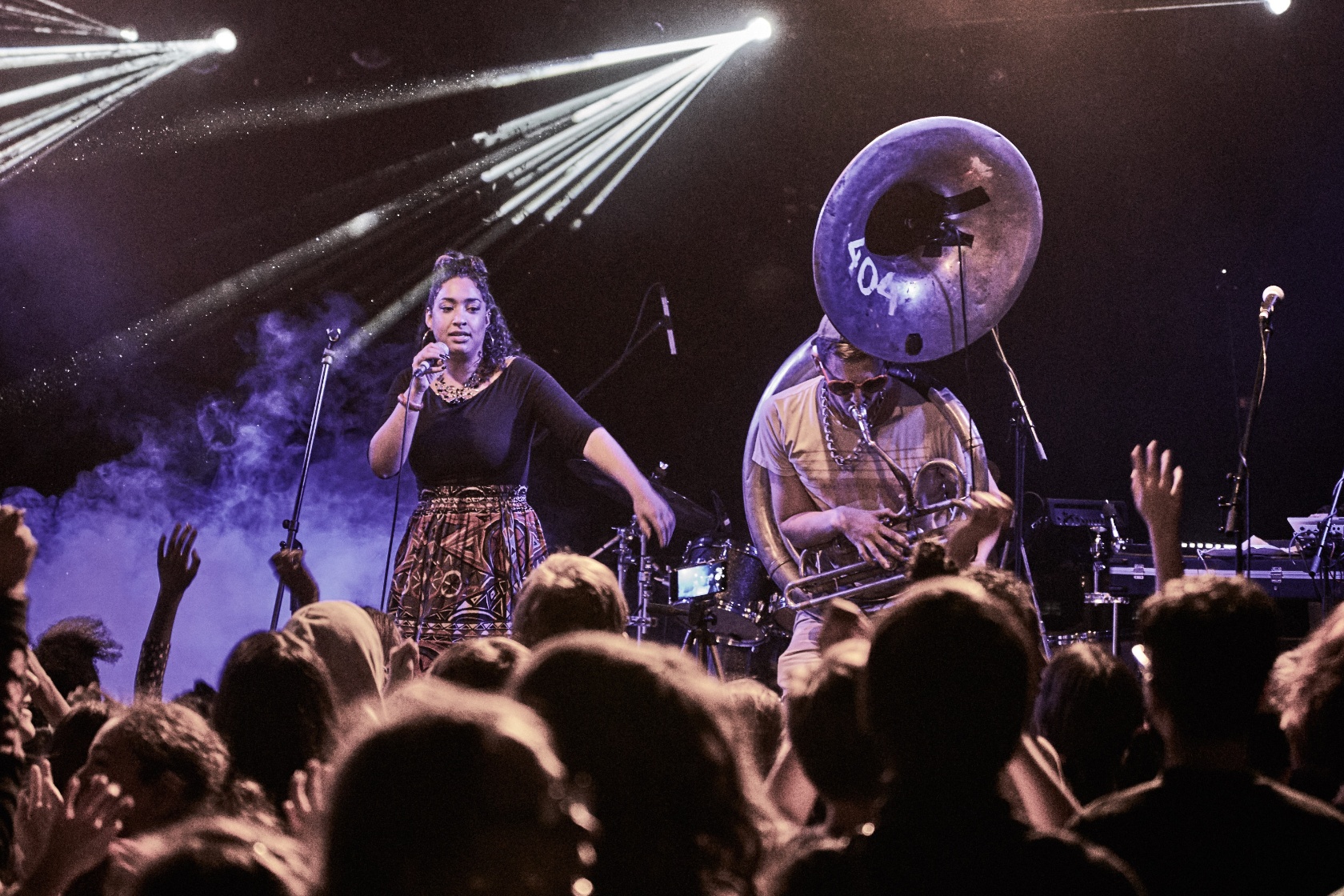 La Nefera macht Schule! live in der Kaserne Basel © Stefan Rüst für RFV Basel 2018